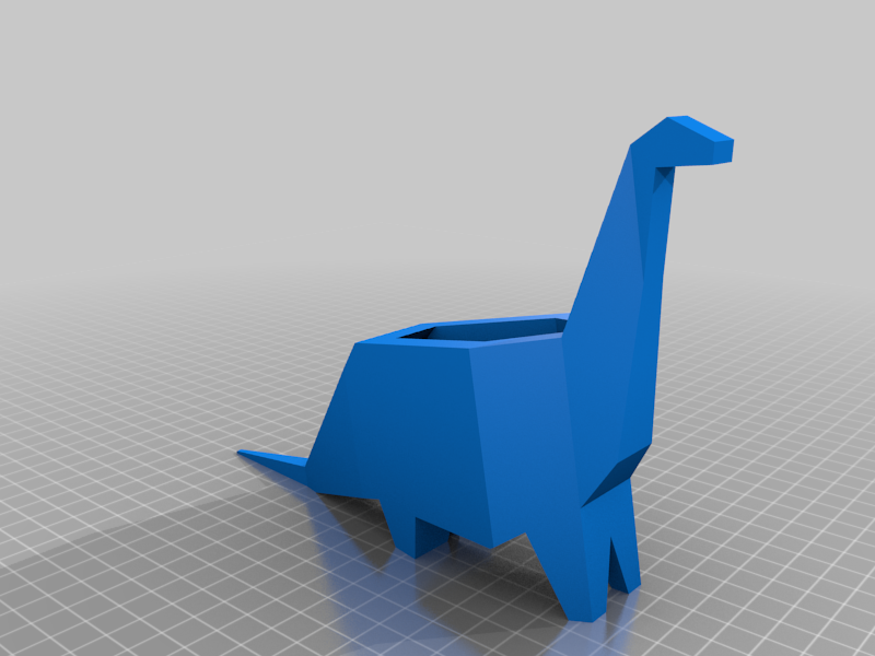 Free 3D file Dinosaur pen holder・3D print design to download・Cults