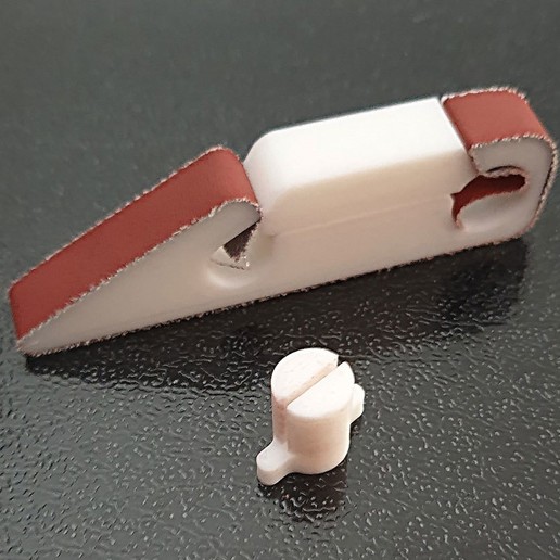 Download free STL file Sandpaper holder sanding stick • 3D printing model ・ Cults