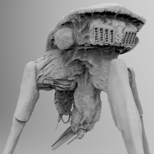 Download free 3MF file Combine Strider (Half-Life) • 3D printing design