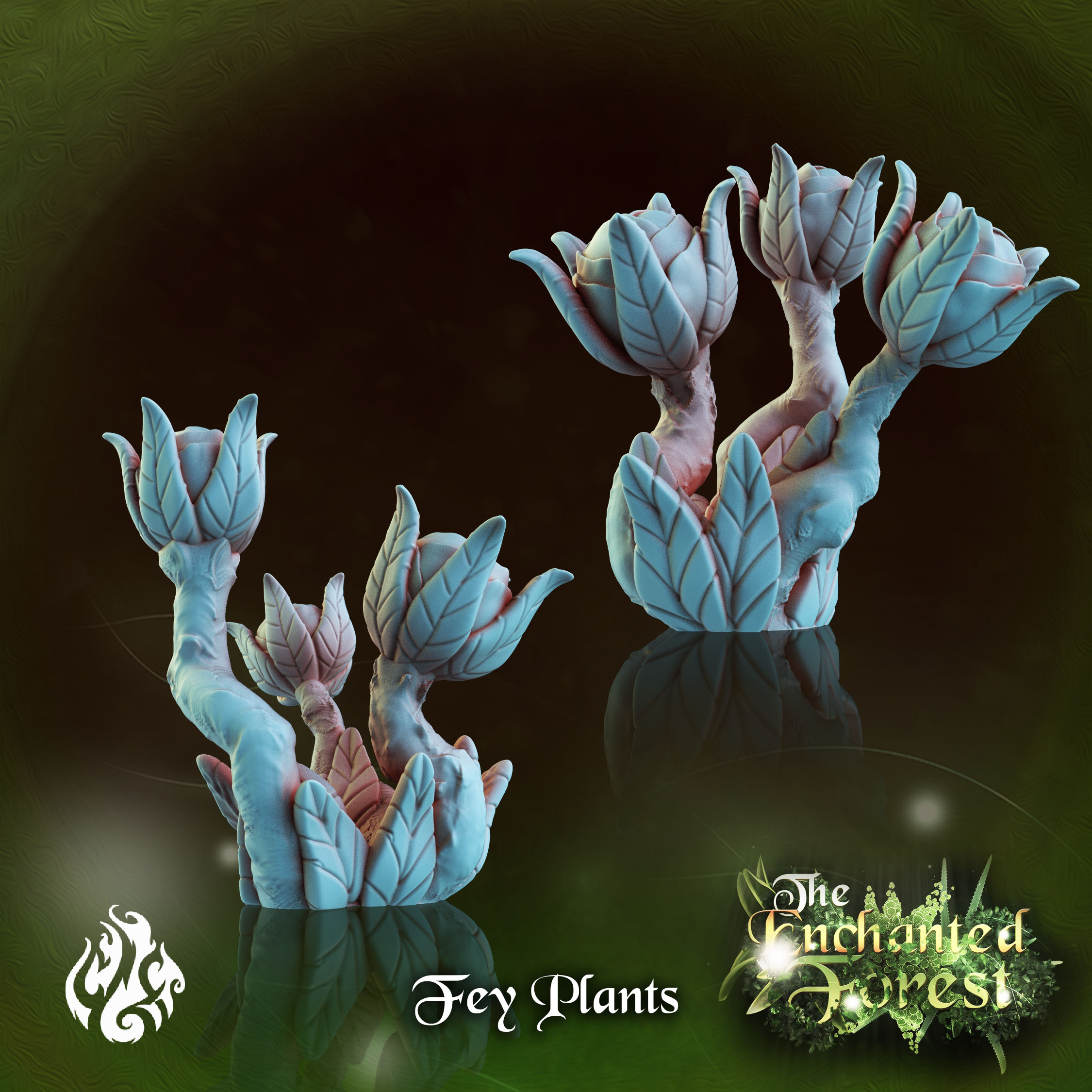 3D file Fey Plants・3D printable model to download・Cults