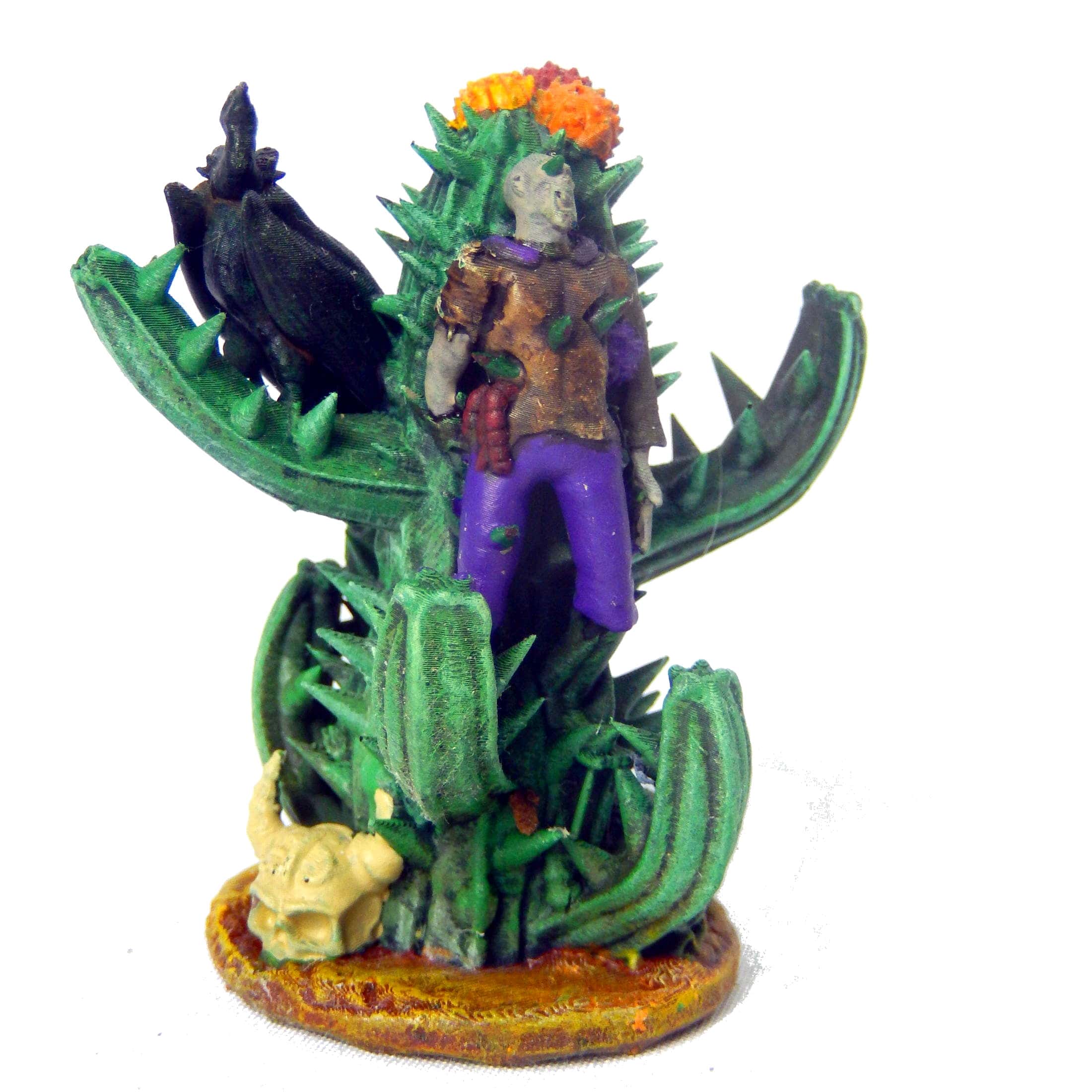 3D file Cactus plant set fantasy scatter terrain (desert plants and ...