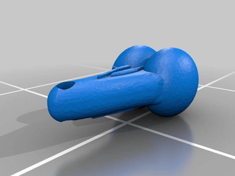 Free 3D file 1/25th scale bull balls 🐂・Object to download and to 3D