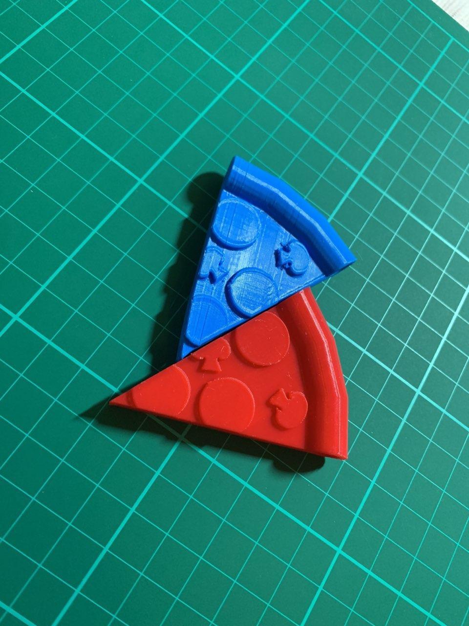 STL file Pizza Money Clip Ref !! Free Full Pizza !! 🍕・3D print
