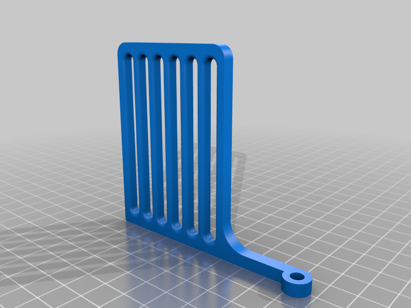 Free 3D file Bird Buddy fence for use with suet ball holder・3D print
