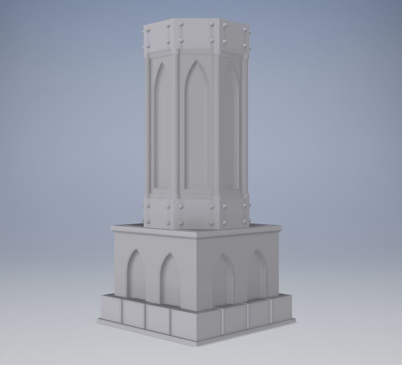 Free STL file 28mm statue plinth 🏛️・3D printable model to download・Cults