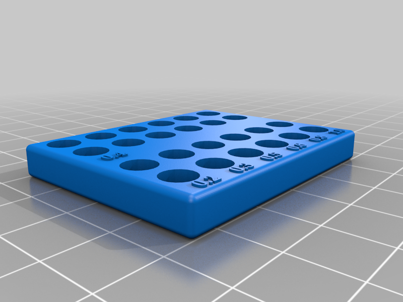 Free STL File Nozzle Sorter Ender 3 24 Pack 3D Printable Model To