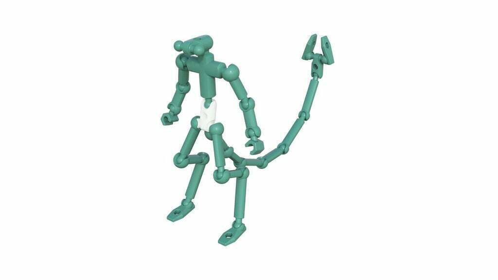 Free STL file ModiBot Alien 👽・3D print object to download・Cults