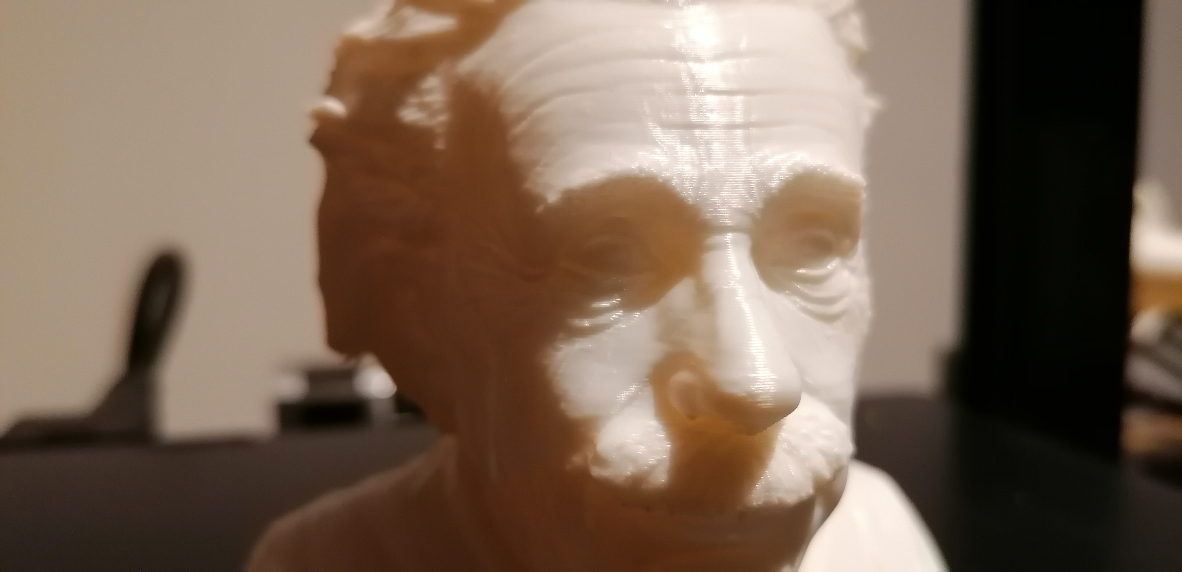 Работа Бюст Альберта Эйнштейна с возможностью распечатки в 3D • Сделано ...