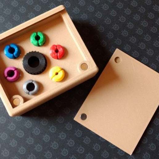 Download free STL file Drill Stop Box (3mm8mm) • 3D printing design