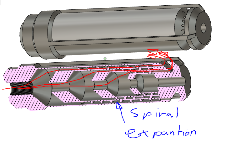 Free 3D file suppressor that redirects sound away from the target ...