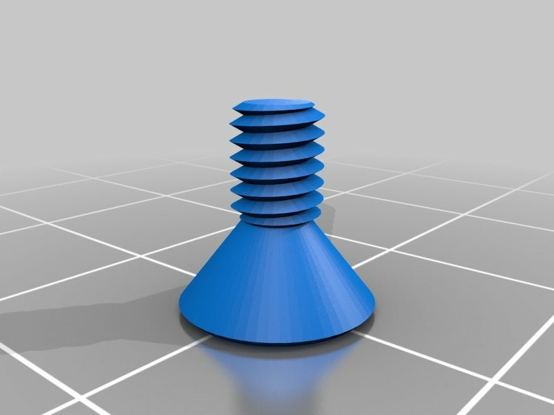 Free STL file M4 countersunk・3D printing design to download・Cults