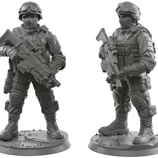 Download free OBJ file Usa modern soldier • 3D print model ・ Cults