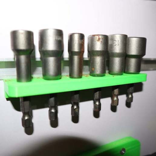 Download free STL file drill socket holder • 3D printer design ・ Cults