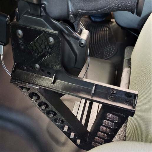 Download free 3D printing models Gun holster support for ...