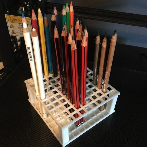 Download free STL file Customizable Pen Holder • 3D printing design ・ Cults