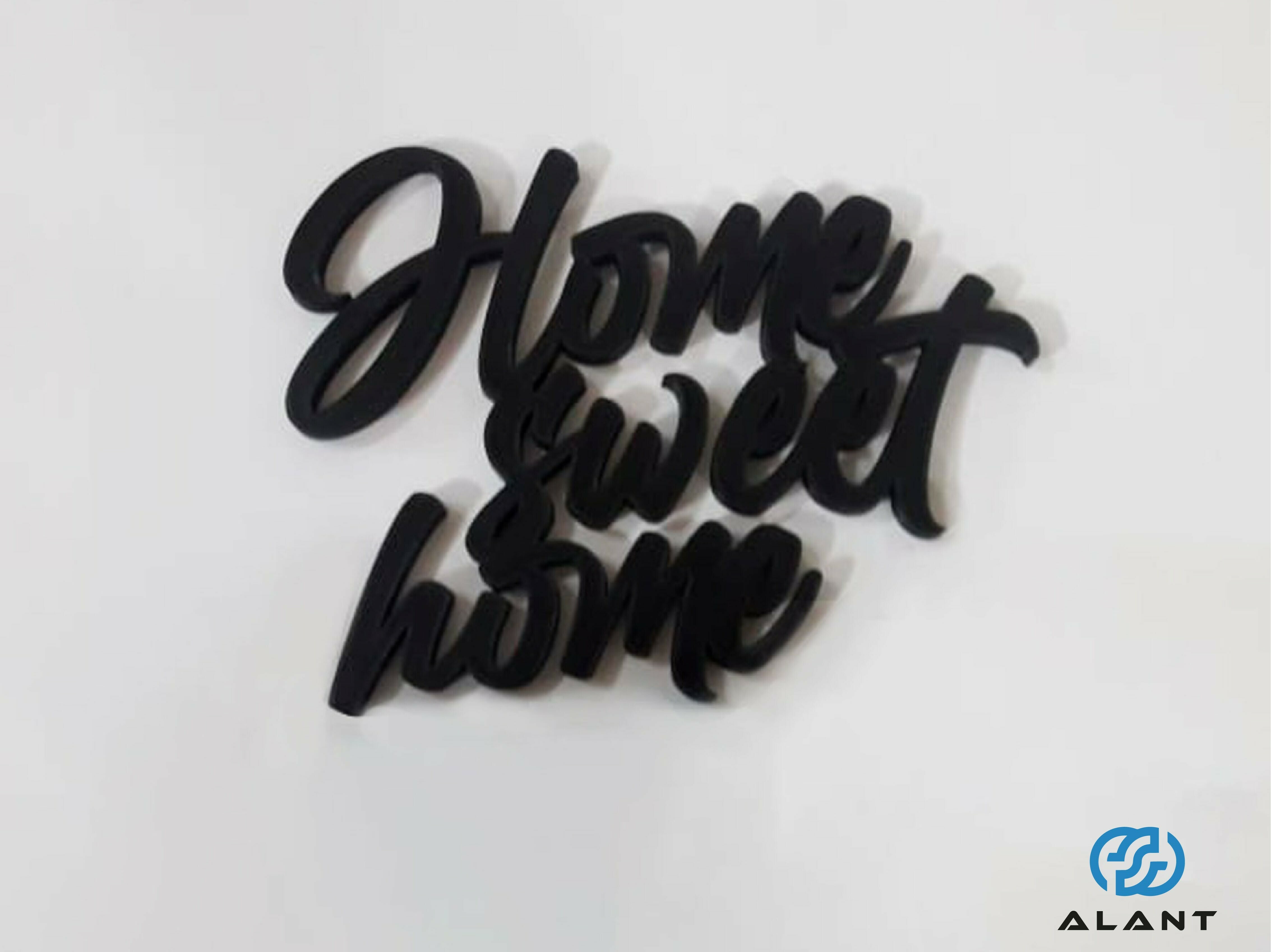 Free STL file HOME SWEET HOME・3D printable object to download・Cults