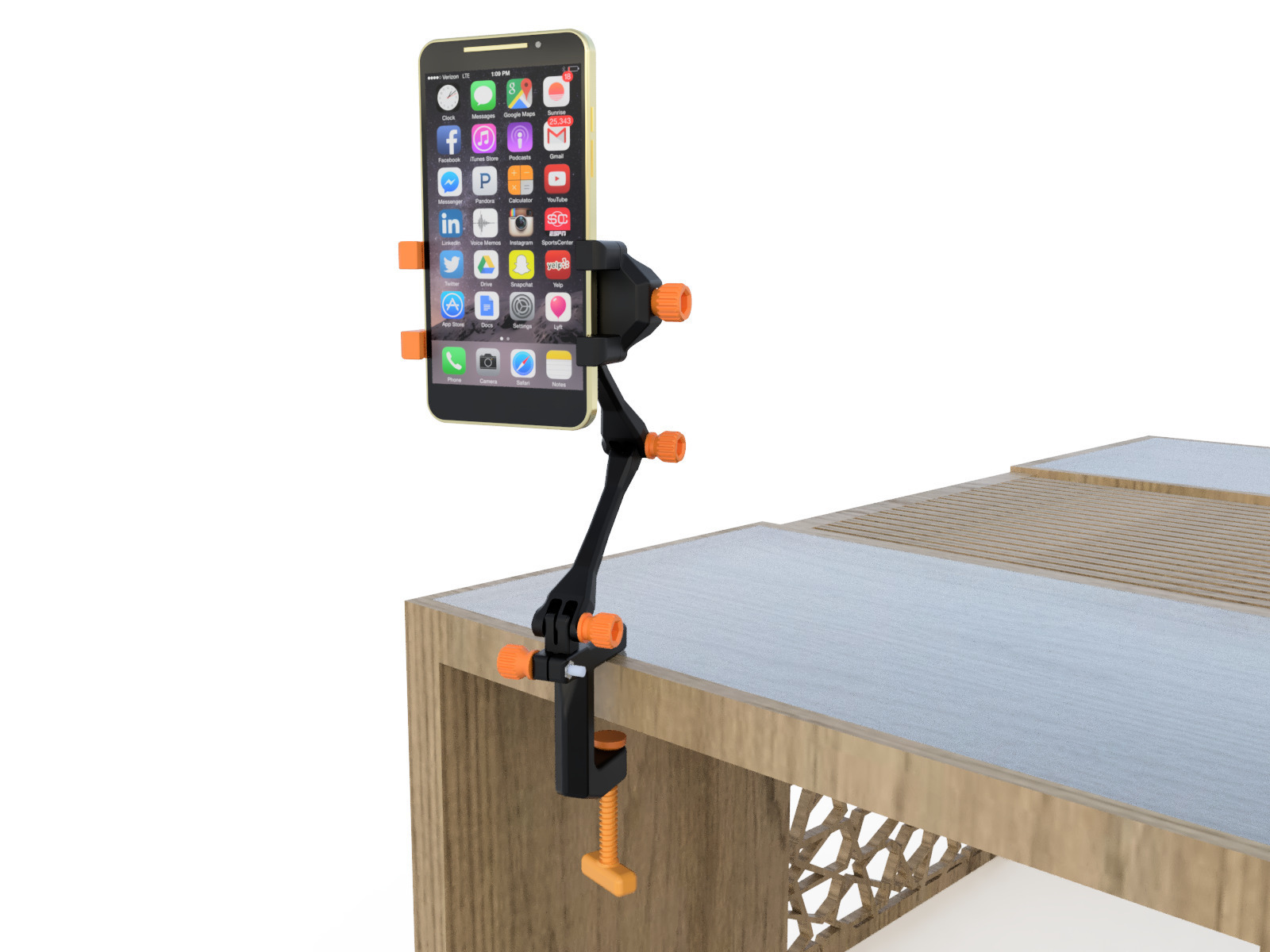 Archivo STL Soporte de teléfono modular 📱・Objeto de impresión 3D para