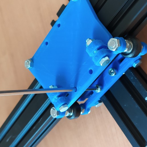 Download STL file Adjustable Carriage for VSlot 2040 (15mm wheels