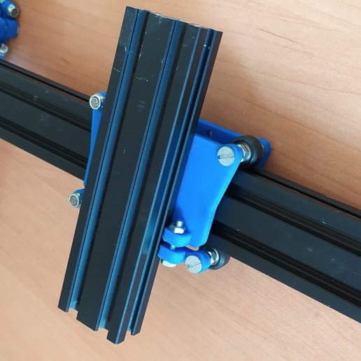 Download STL file Adjustable Carriage for VSlot 2040 (15mm wheels