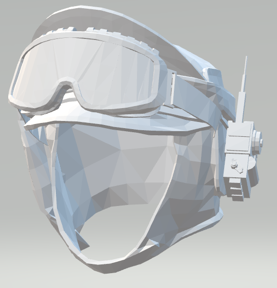 Download free STL file Star Wars Legion Hoth Style Rebel Helmet • 3D ...