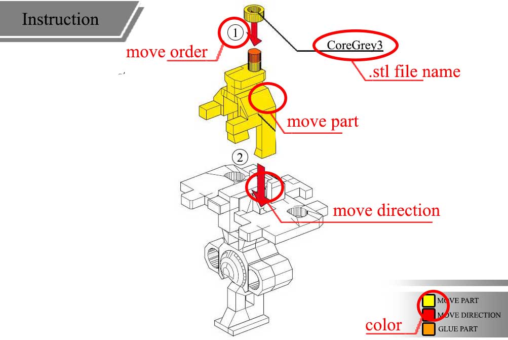 STL file DYNAMOS - Articulated Action Figure - (Based on Daimos)・3D ...