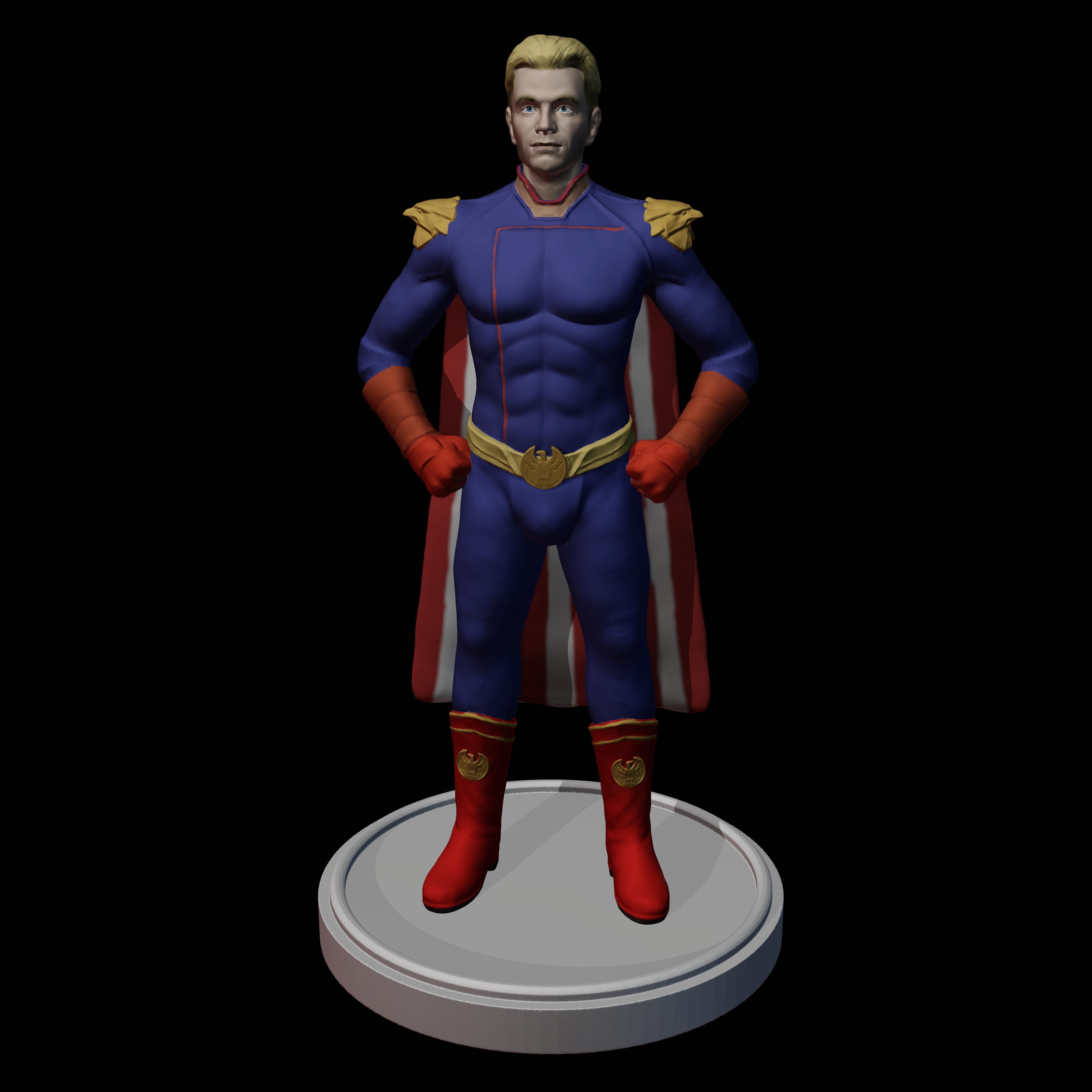 Бесплатный STL файл Homelander 👨・Модель 3D-принтера для загрузки・Cults