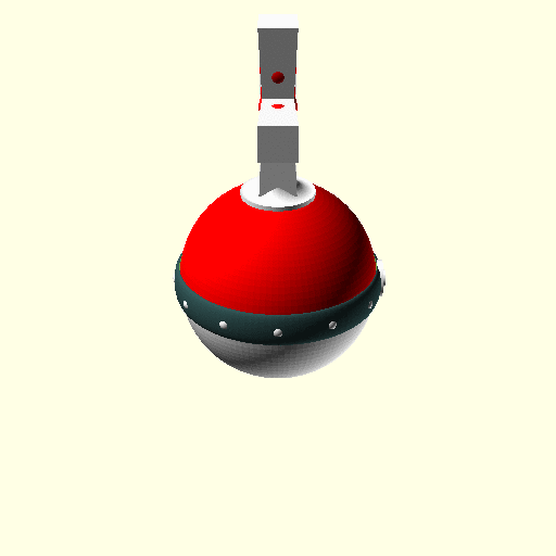 Free 3D file Estourballe, pokeball holy hand grenade of Antioch, split