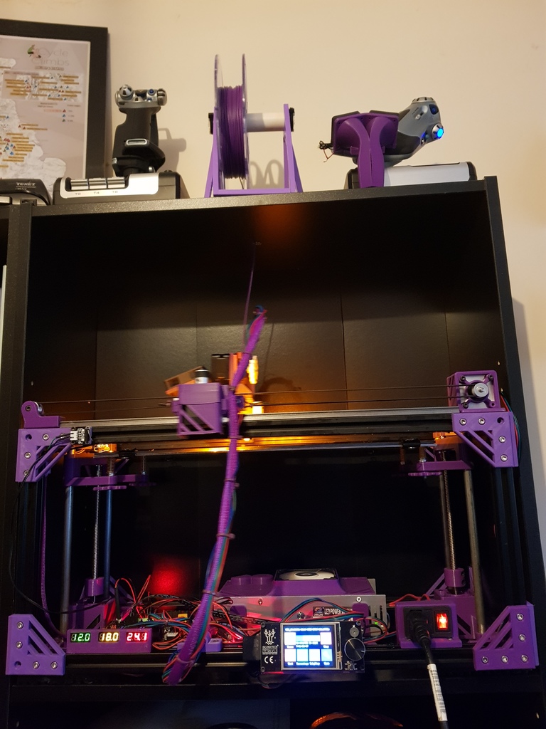 MR Purple 3D Printer. Ender 3 Donor 3D model