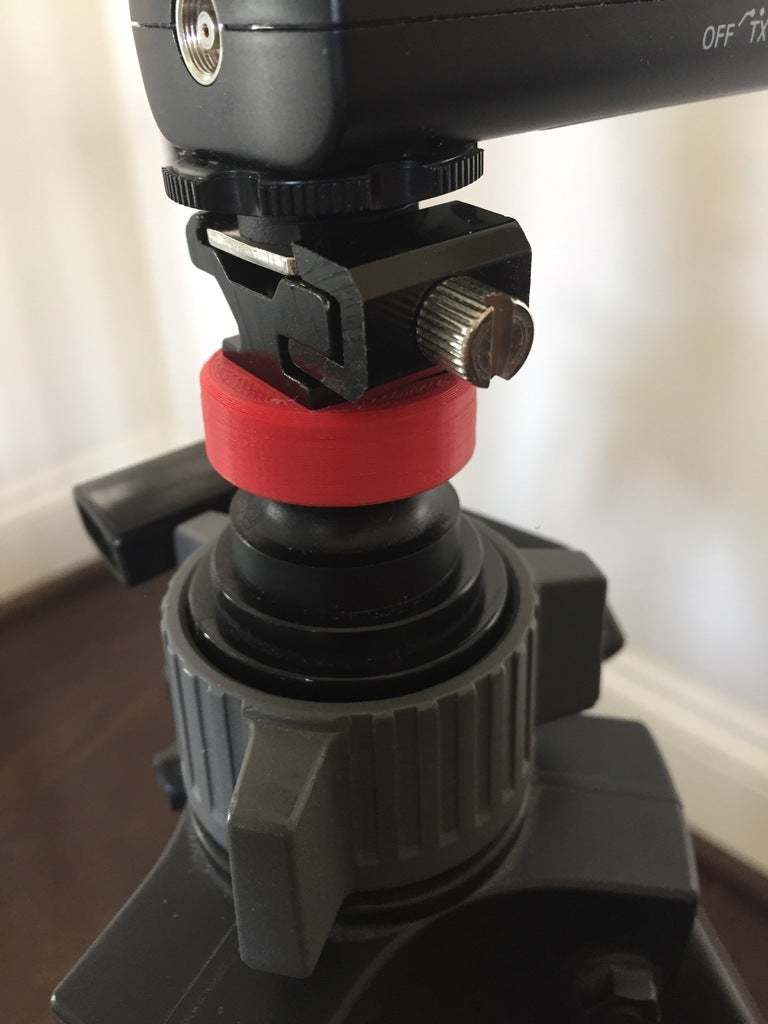 Free STL file Slick Tripod Hotshoe Mount Adapter / Fix・3D printer