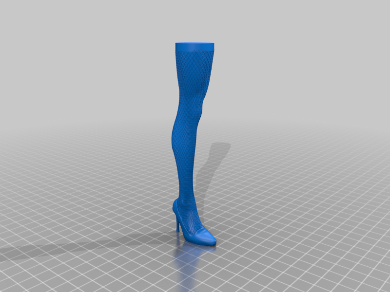 Free 3D file Miniature Leg Lamp (with fishnets!) 🦵・3D printable object ...