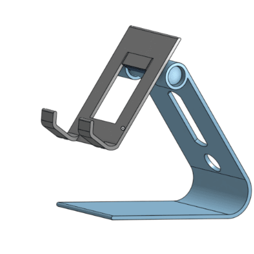 Download free STL file Phone Holder (only for fun) • 3D printing design
