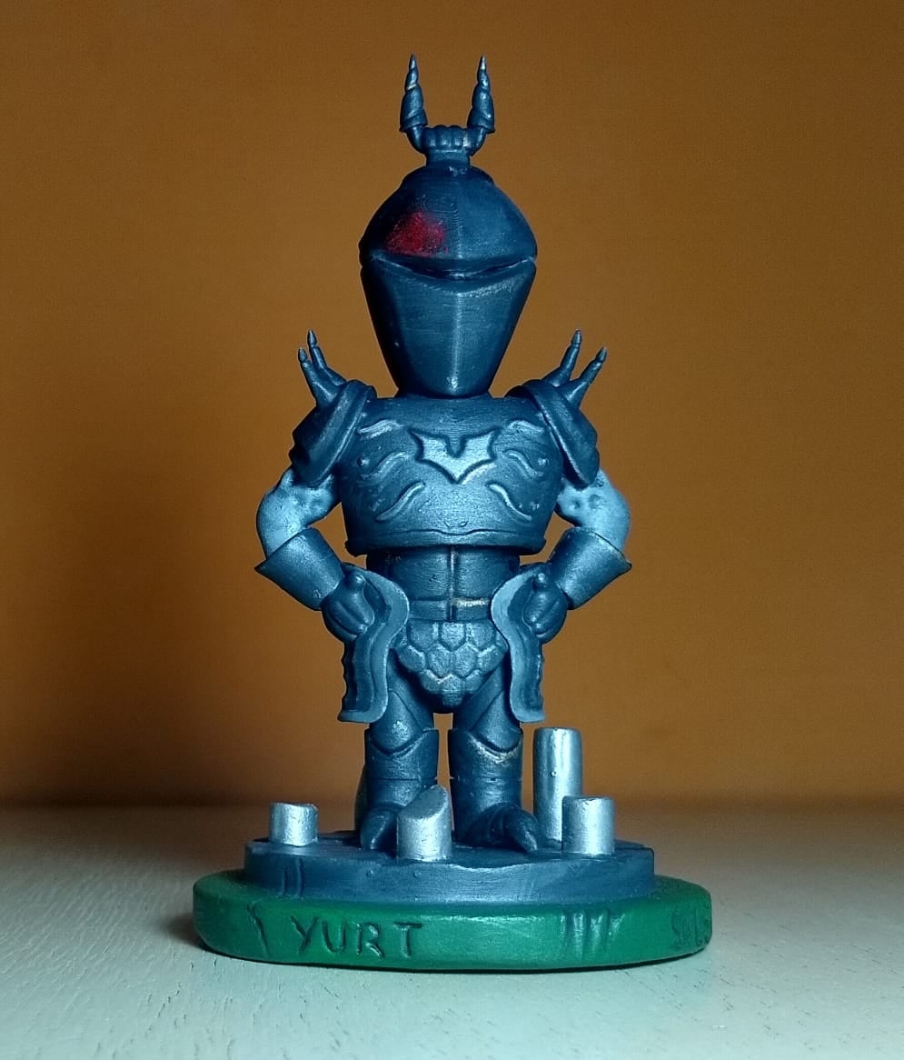 Archivo STL Demon's Souls Dark Souls Yurt the silent chief・Modelo para