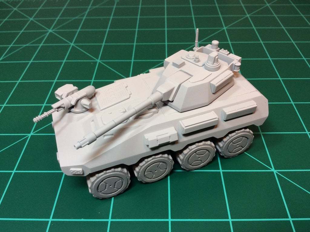 Free STL file Mk.V (Okapi) A.M.V.P. Fictional Armored Fighting Vehicle ...