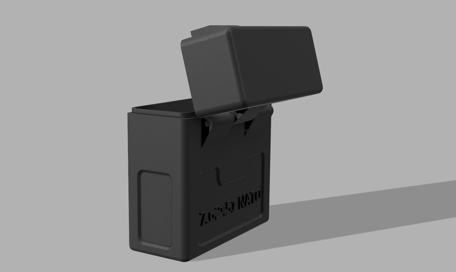 3D file Ammunition box 7.62x51 x10・Template to download and 3D print・Cults