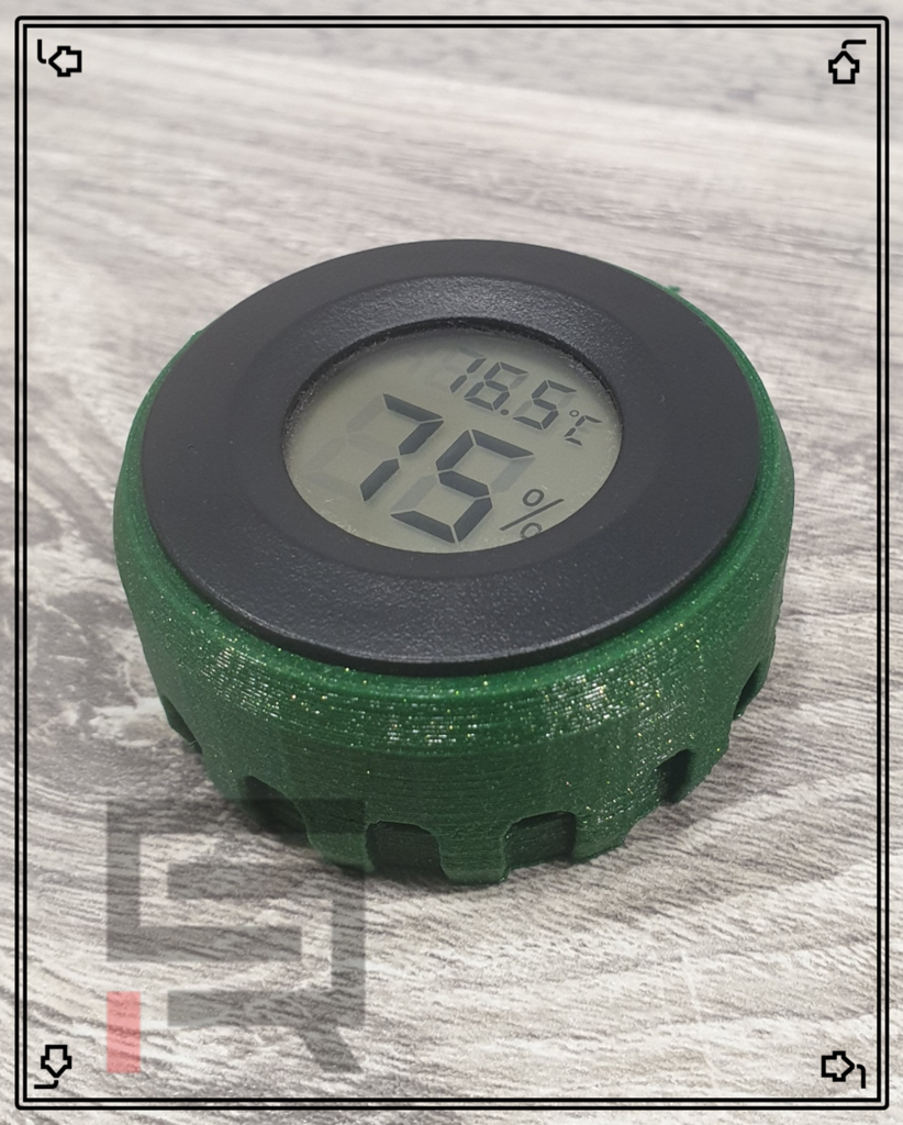 Free 3D file Round Humidity Sensor Magnetic Mount・Template to download ...