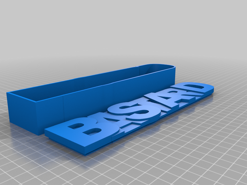 Free 3D file BASTARD BOX・3D printing design to download・Cults