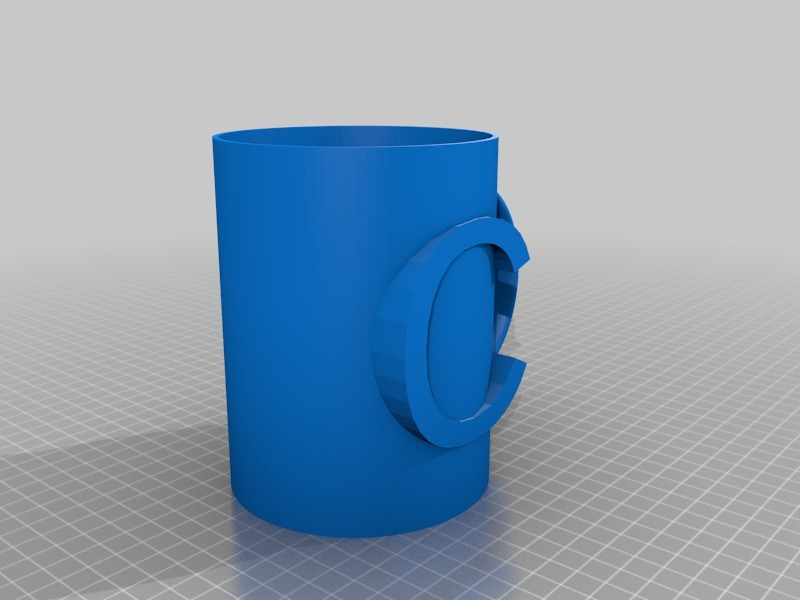 Free 3D file Customizable Mug ☕・Model to download and 3D print・Cults