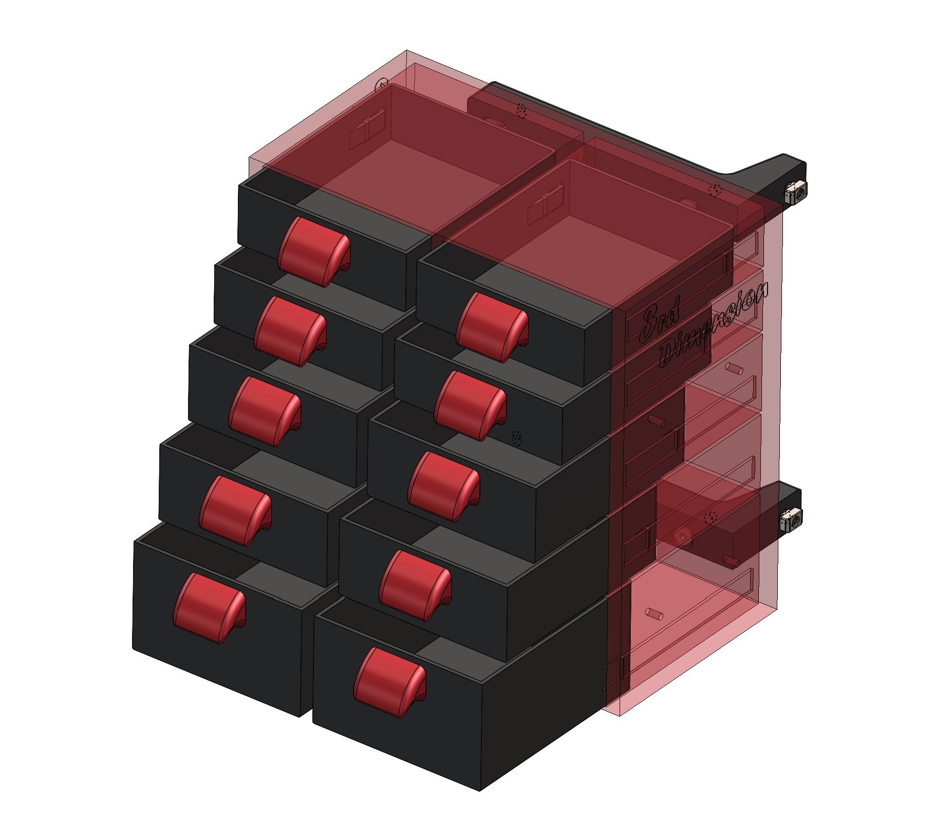 STL file Ender 5 Storage Drawers・3D print design to download・Cults