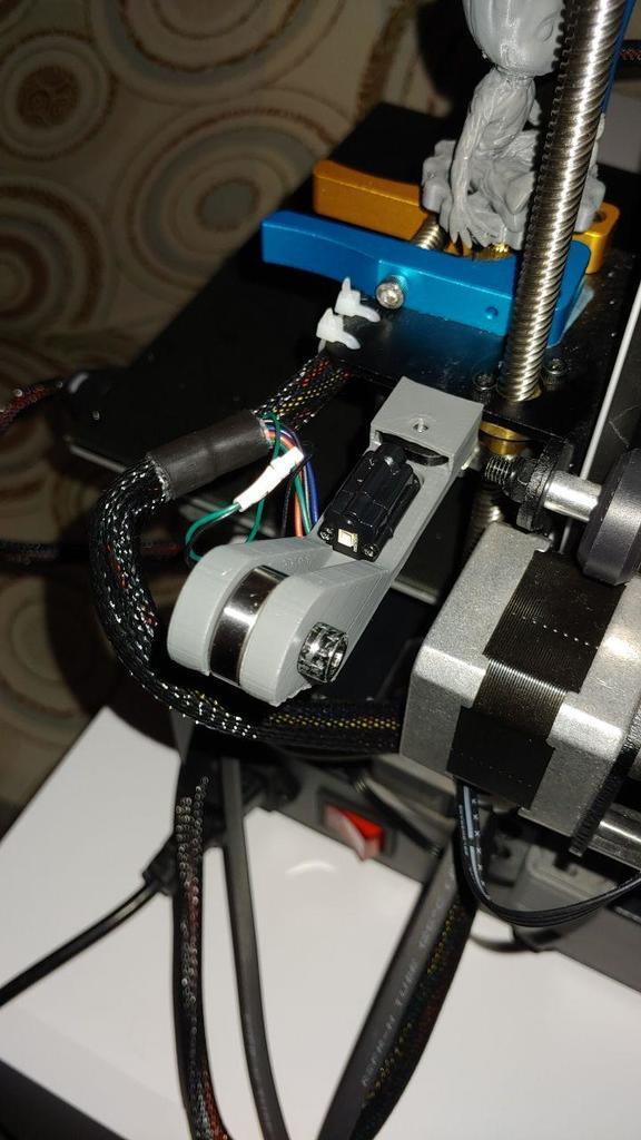 Free STL File Filement Guide And Sensor Holder Geeetech A20 3D free-stl-file-filement-guide-and-sensor-holder-geeetech-a20-3d