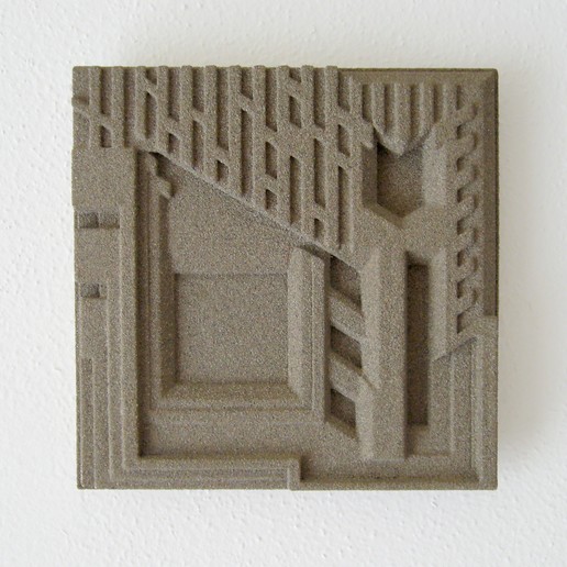 Download free STL file Frank Lloyd Wright Freeman House Tile • Object