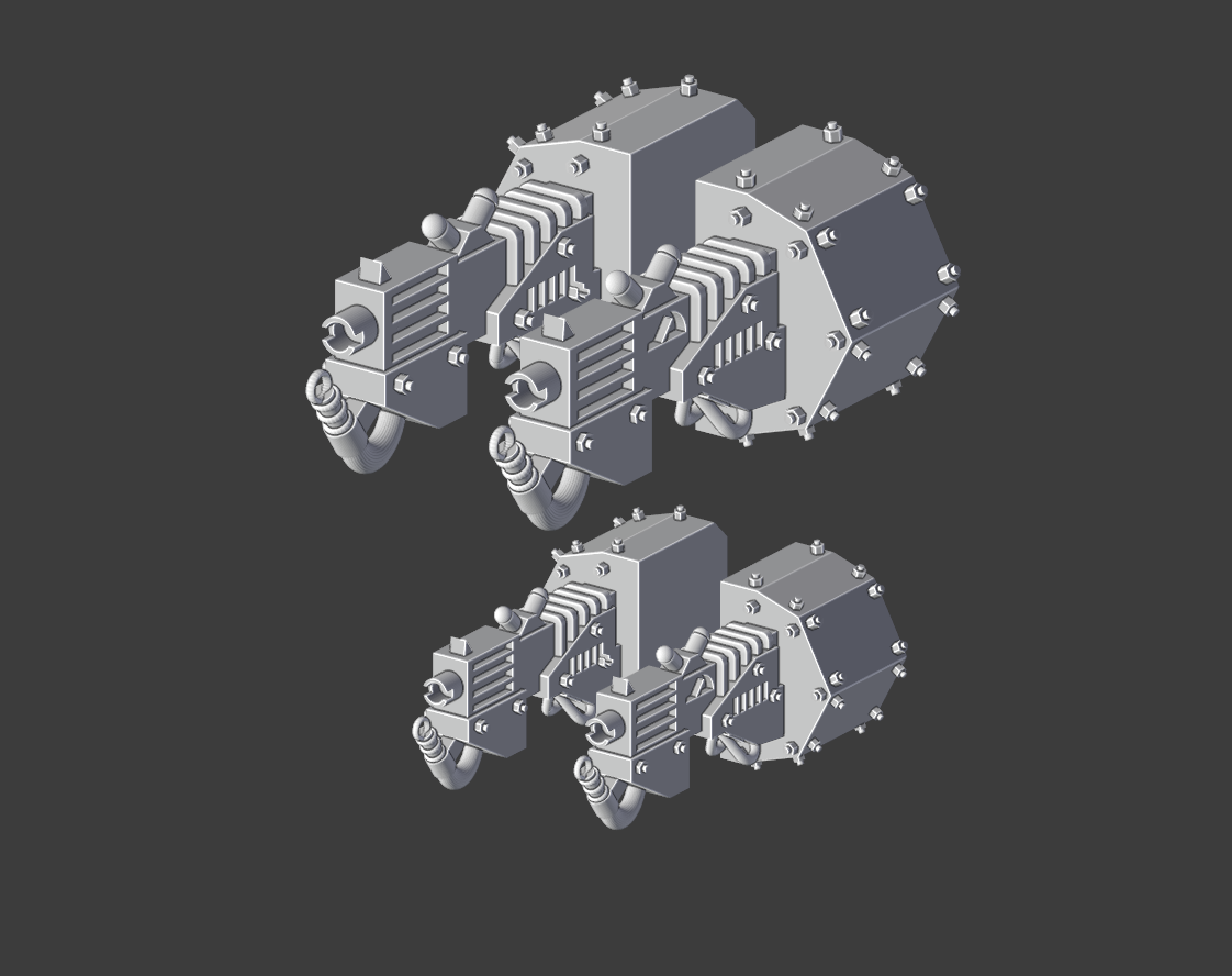 3D file Da Pale Defftred (Mechanized, Battle Robot.)・3D printing ...