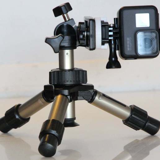 Download free STL file GoPro Tripod Mount • 3D printable design ・ Cults
