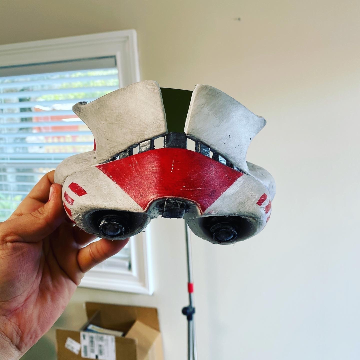 OBJ file Clonetrooper Covid Mask Cover・3D print model to download・Cults