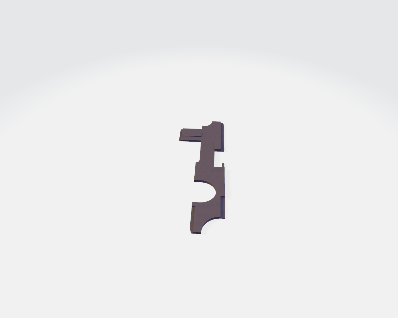 Free STL file Airsoft Fire Selector Switch Plate For V2 Gearbox