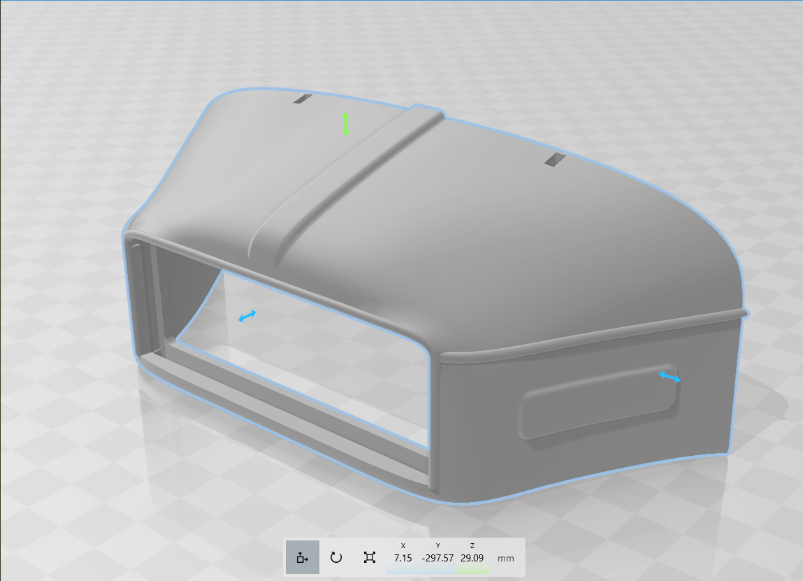 Free STL file Praga V3S HOOD --addon・3D printing model to download・Cults