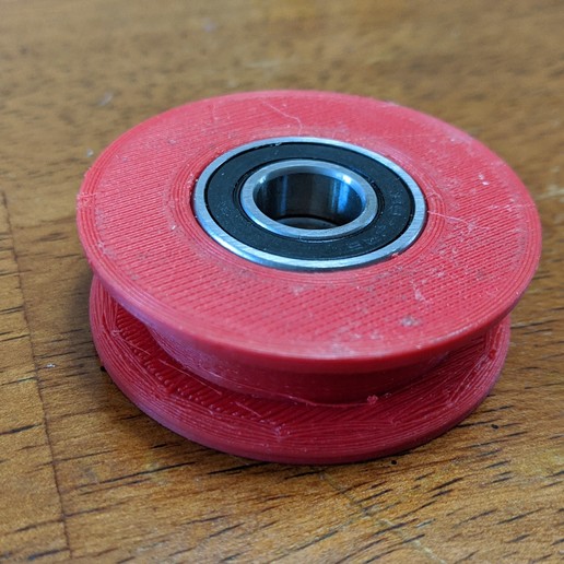 Download STL file Dryer Idler Pulley UPGRADE with bearings • 3D