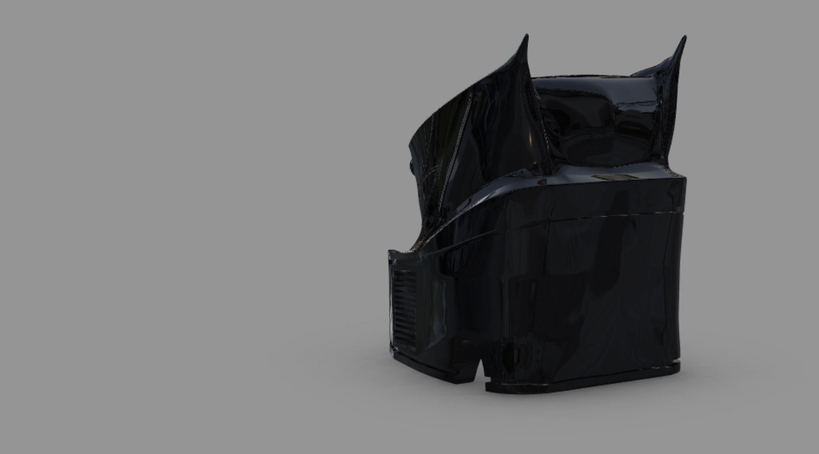 3D file Batman Knightfall Helmet 3D Print Model 3D print model・Model to ...