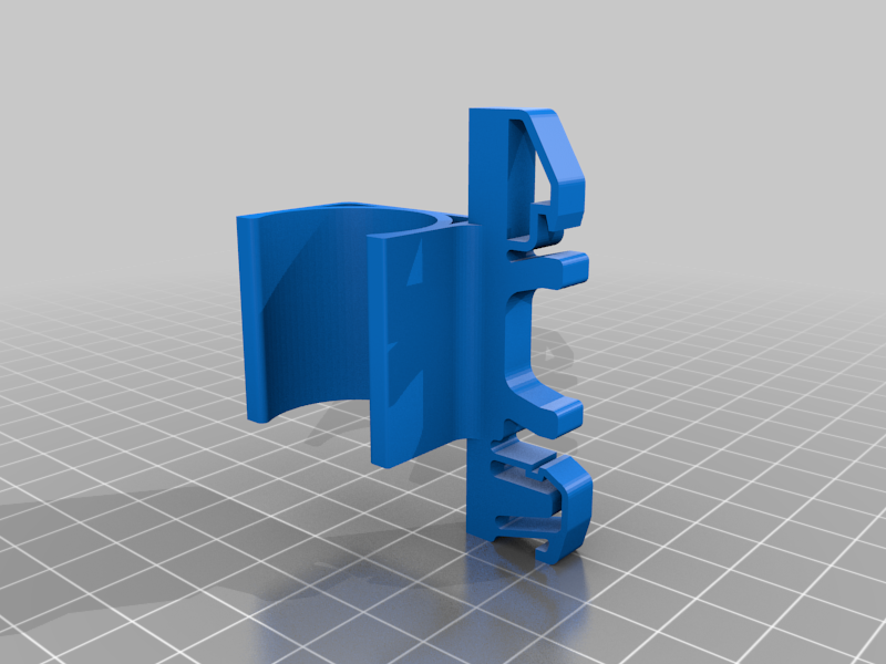 Бесплатный 3D файл Крепление на DIN-рейку, торцевая заглушка и т.д ...