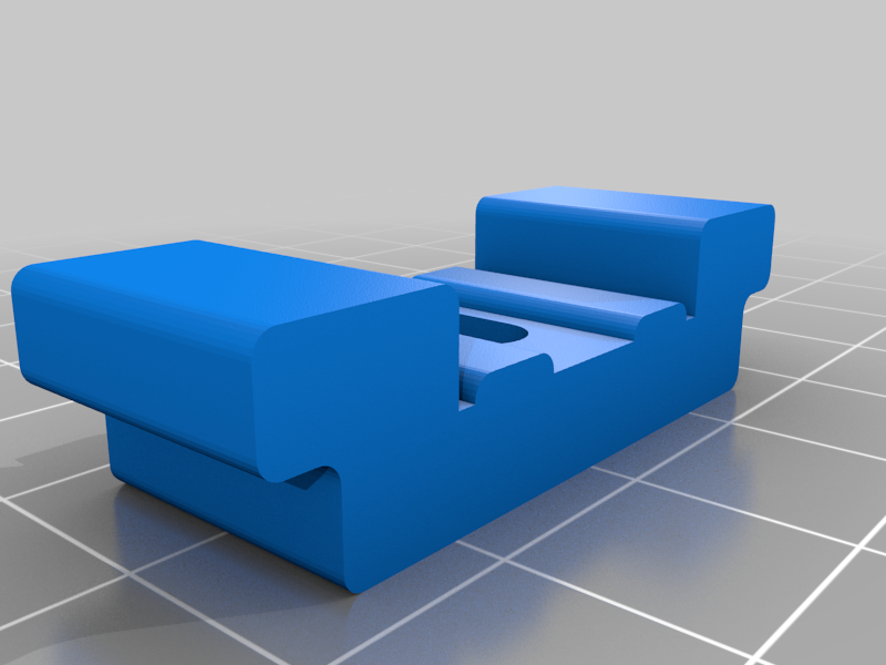 Бесплатный 3D файл Крепление на DIN-рейку, торцевая заглушка и т.д ...