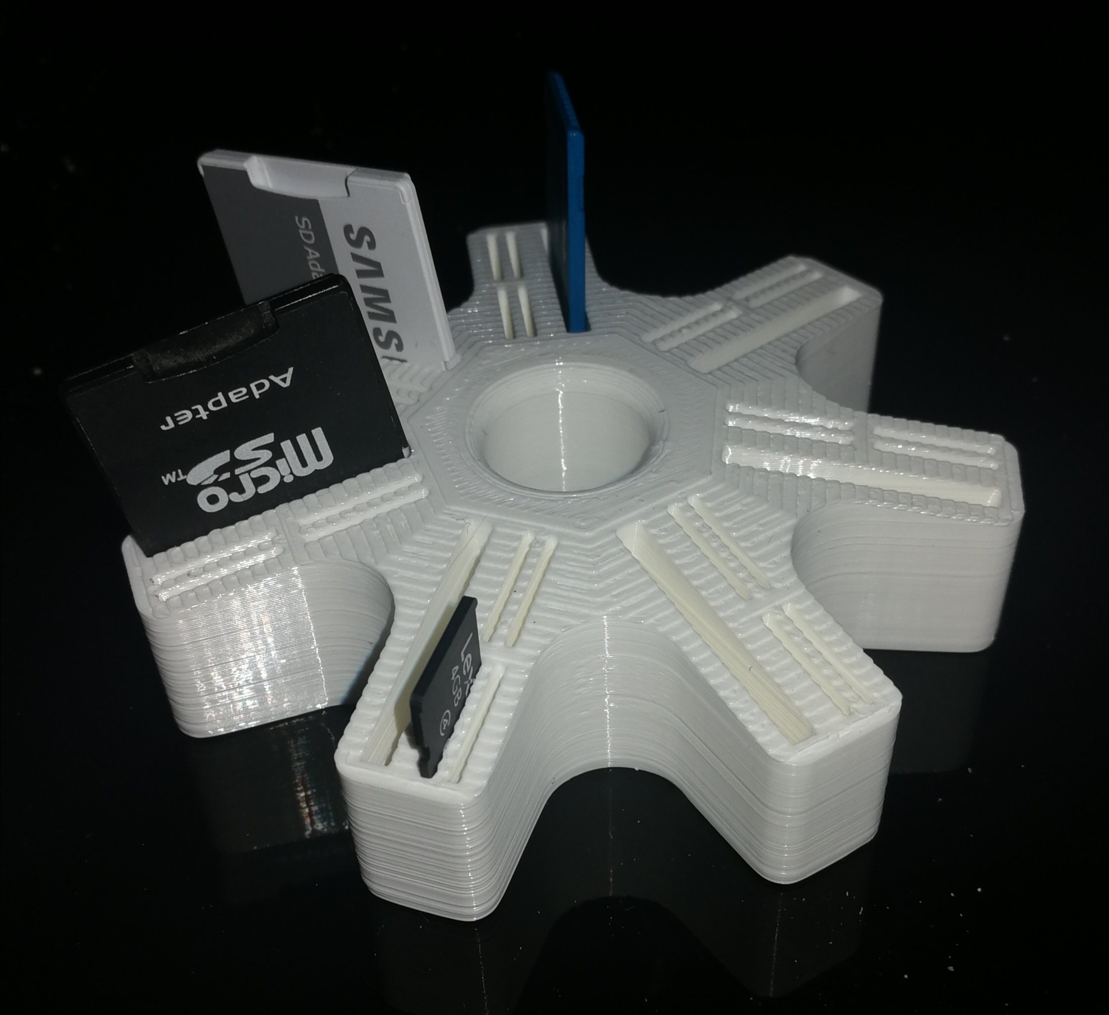 Download free STL file SD Card & Micro SD support • 3D printer model